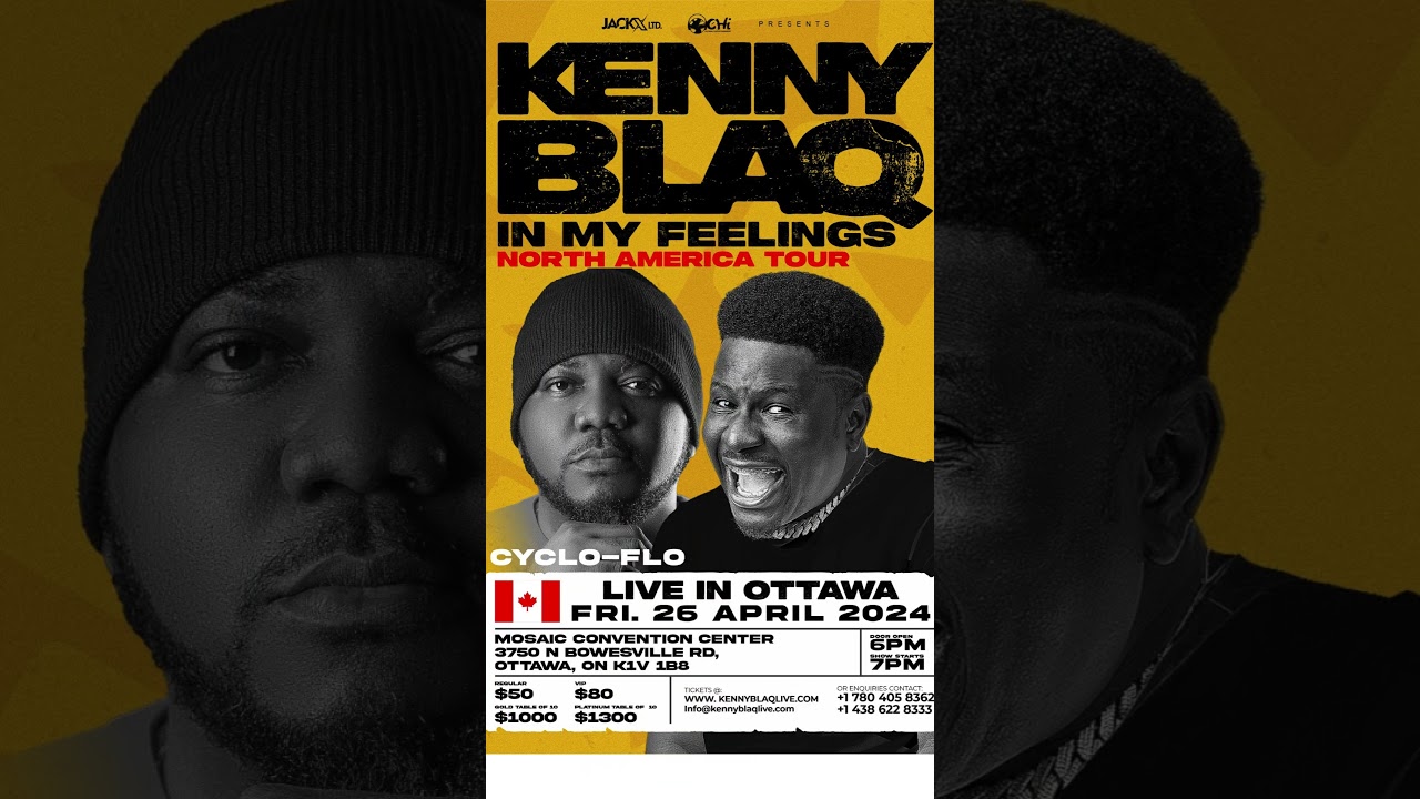 Kenny Blaq "In My Feelings" North American Tour. 
