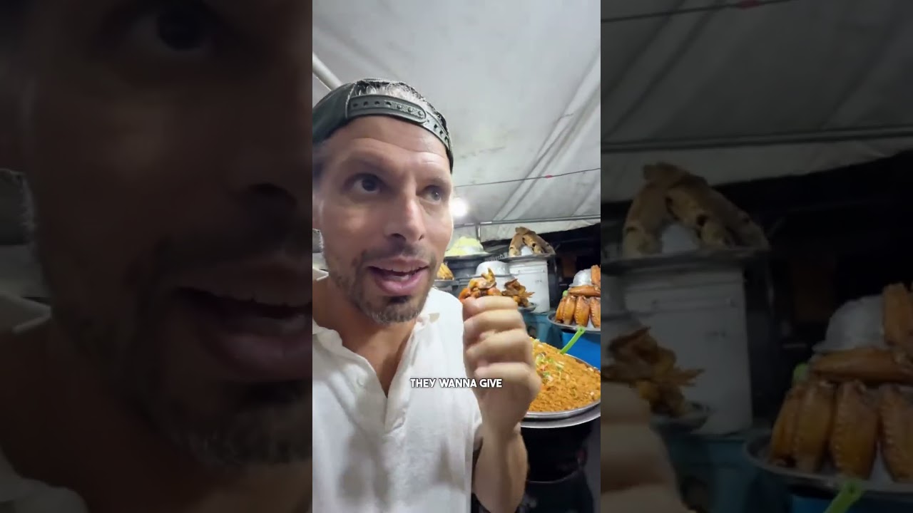 Worth It? 👀🇳🇬 ₦5,000 (US$3) Nigerian Street Food in Lagos. #nigerian #food