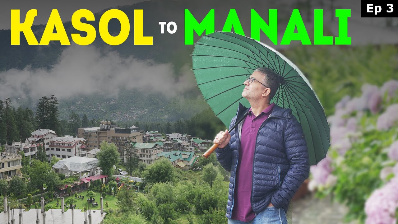 Kasol to Manali Via Naggar Food Trip | Naggar Castle Bakery Rum ball + Cheese Spinach/Kothey Momo 