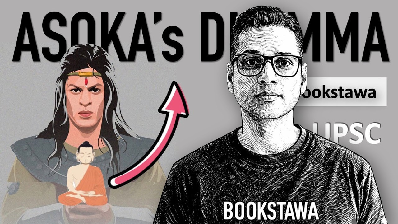 Asoka's Dhamma | Mauryan Empire by Bookstawa | Ancient History for UPSC