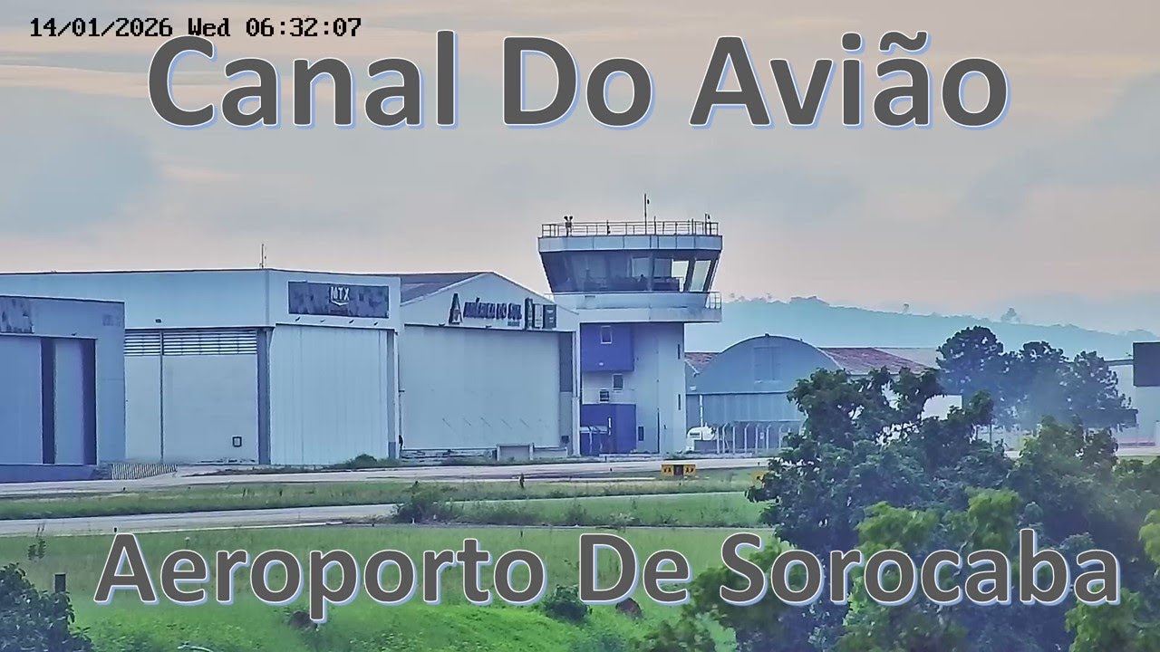 Ao Vivo Aeroporto Internacional De Sorocaba SDCO/SOD (Aeroporto Bertram Luiz Leupolz) 23/01/2026