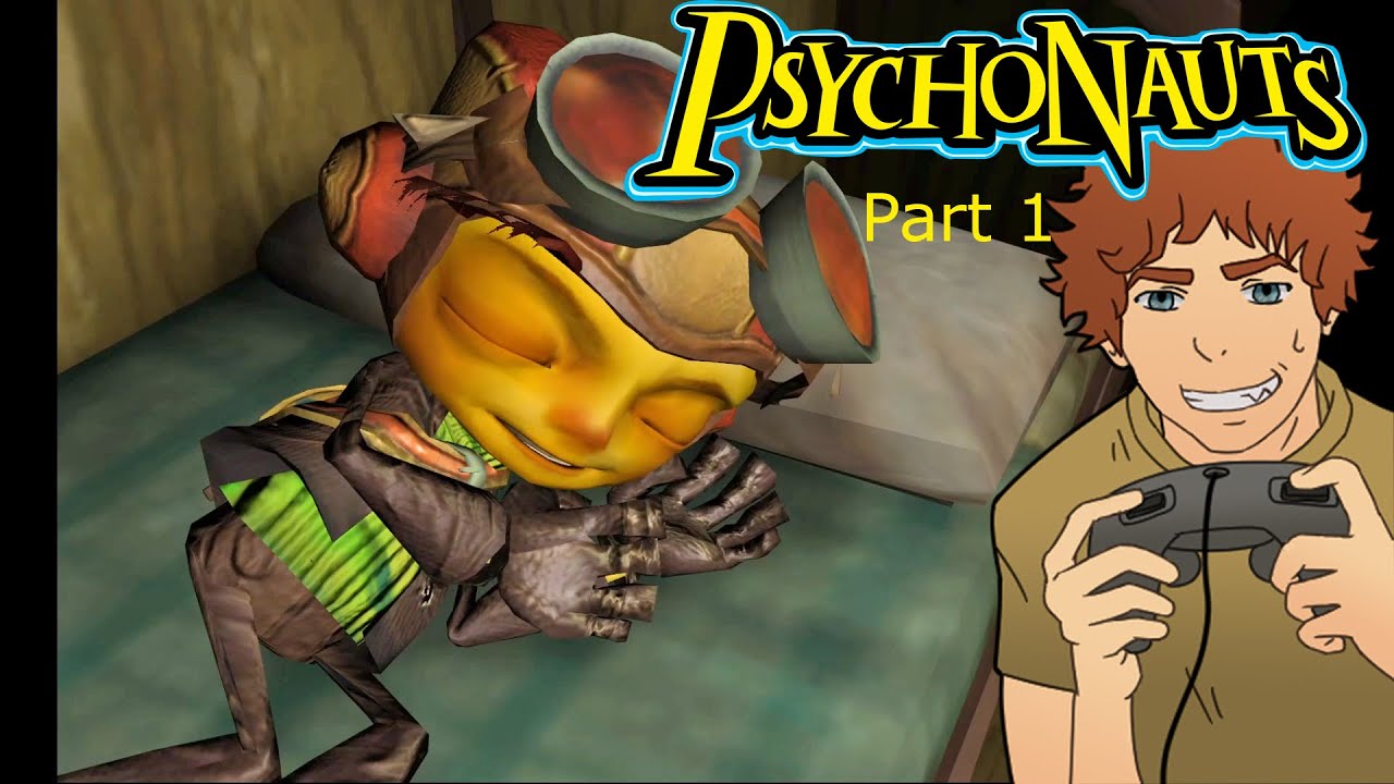 Psychonauts lets play Part 1:  Jumping into boot camp! - Retro Refuge