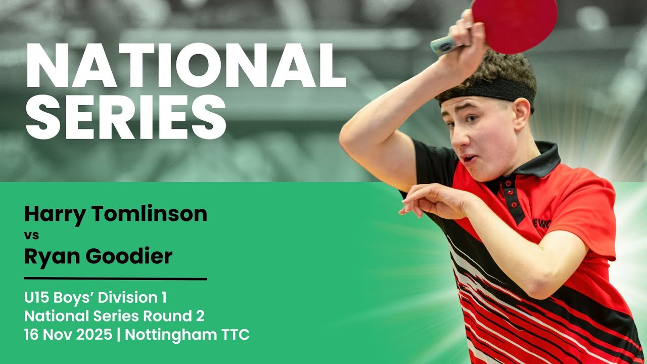 Harry Tomlinson v Ryan Goodier HIGHLIGHTS | U15 Boys' Division 1 National Series Round 2