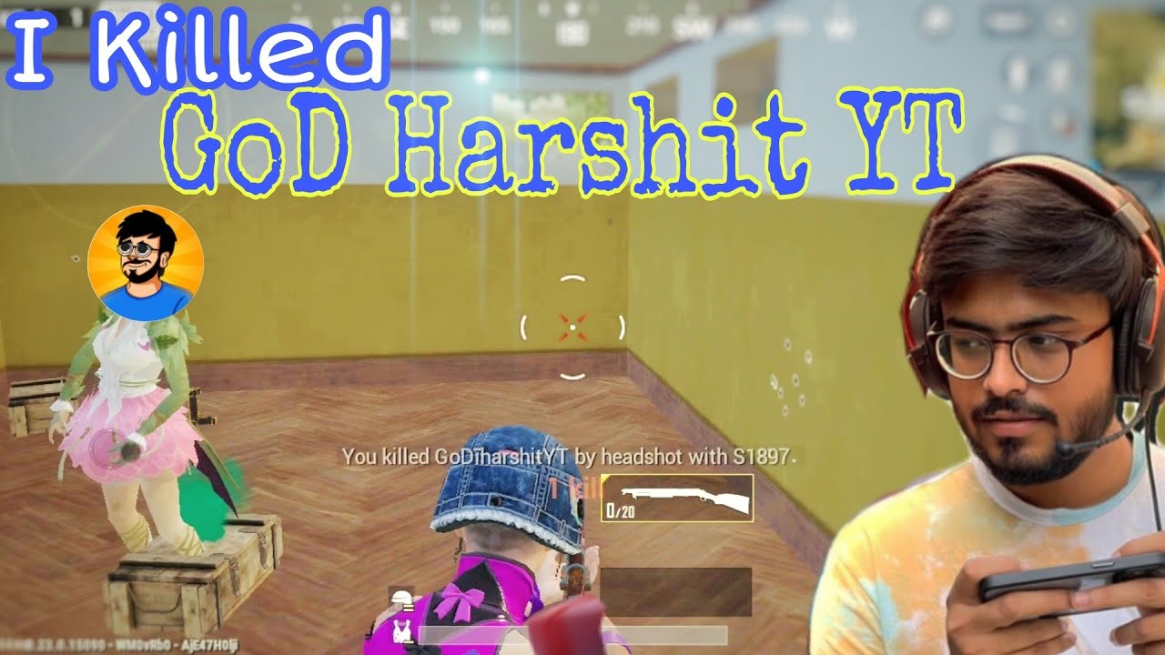 How I KILLED GoD Harshit YT🔥 |  I Kill @Harshitc306 ON LIVE STREAM | I killed @Harshitc306