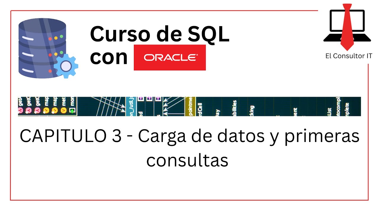 [Curso SQL con Oracle][Cap03] Carga de datos y primeras consultas