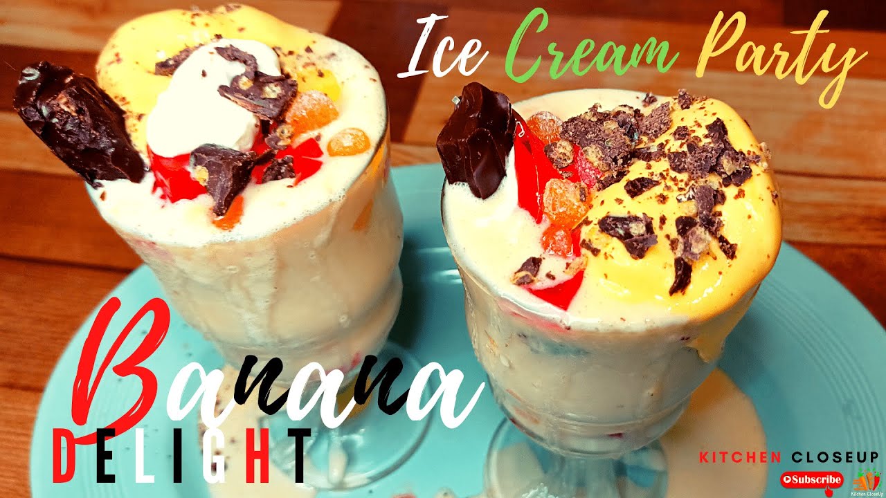 Shining Star Banana Delight For Kids | Banana Delight Recipe | How To Make Banana Delight
