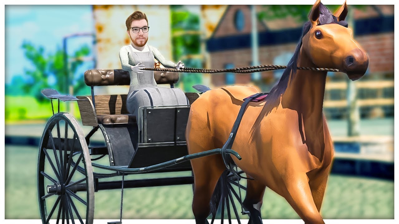 Starting a NEW TRANSPORT COMPANY with HORSES & WAGONS &mdash; Transport Fever 2 (#1)