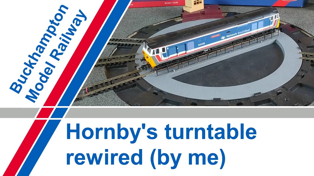 Hornby's turntable rewired (by me)