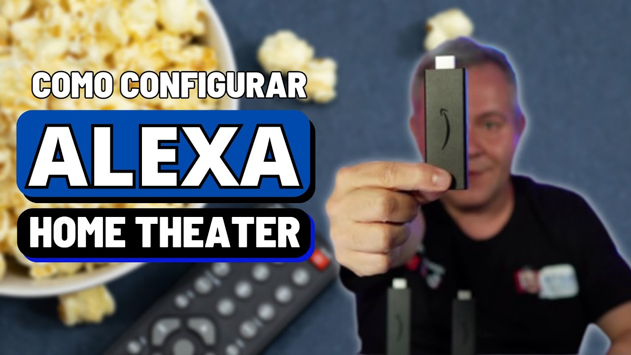 ALEXA: HOME THEATER - Função que interliga o FIRE TV com os ECHO deixando um som incrível
