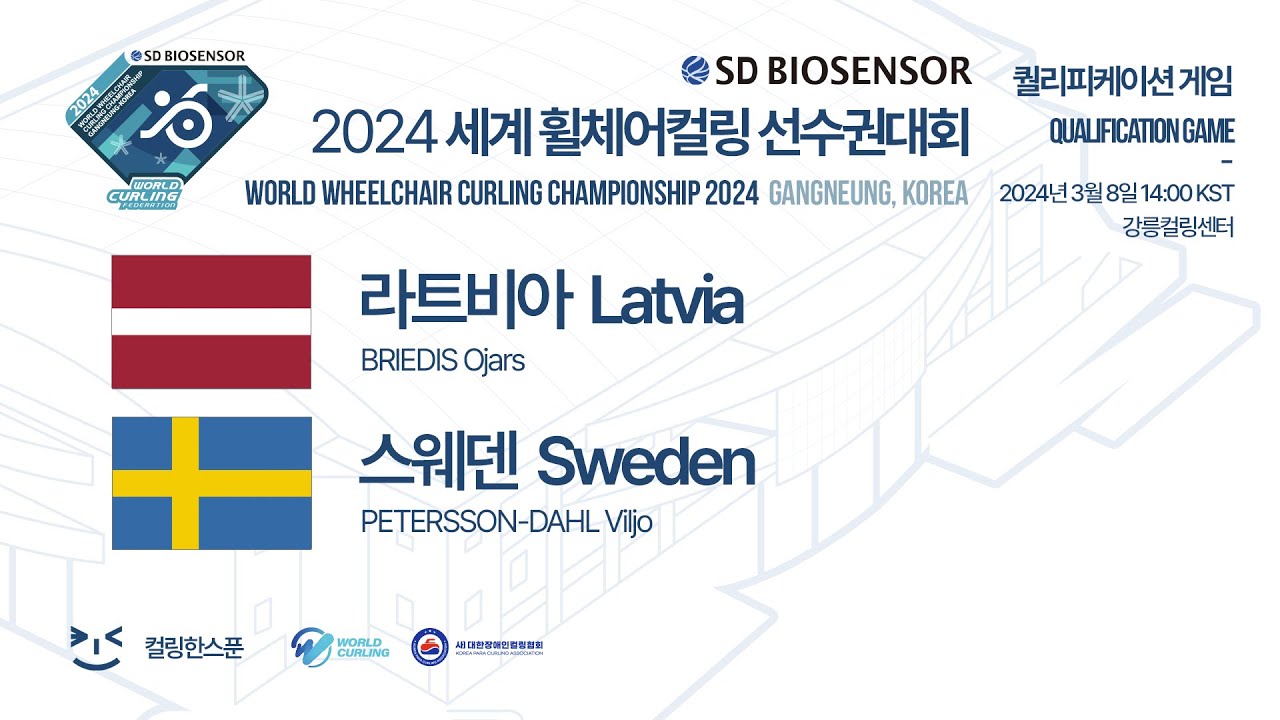 LAT : SWE 라트비아 : 스웨덴 - Qualification Game - WWhCC 2024