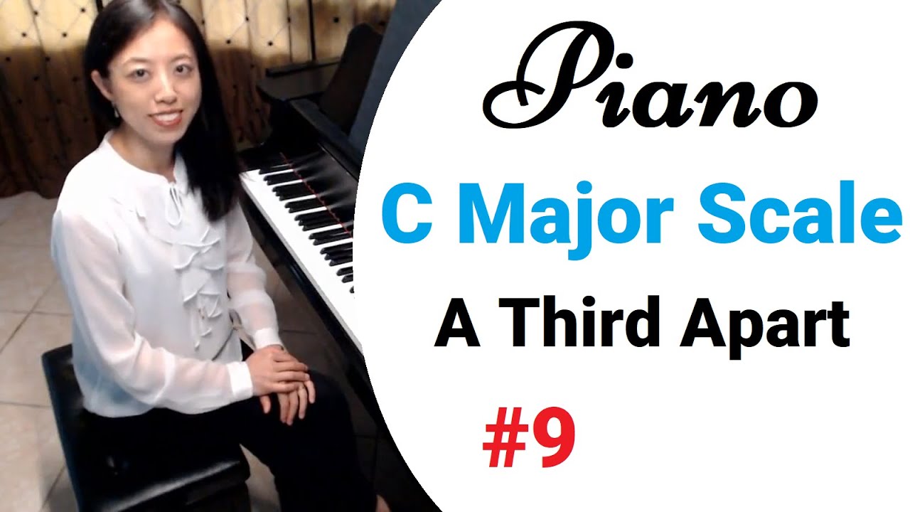 C Major Scale - A Third Apart (Piano Scales and Arpeggios #9)