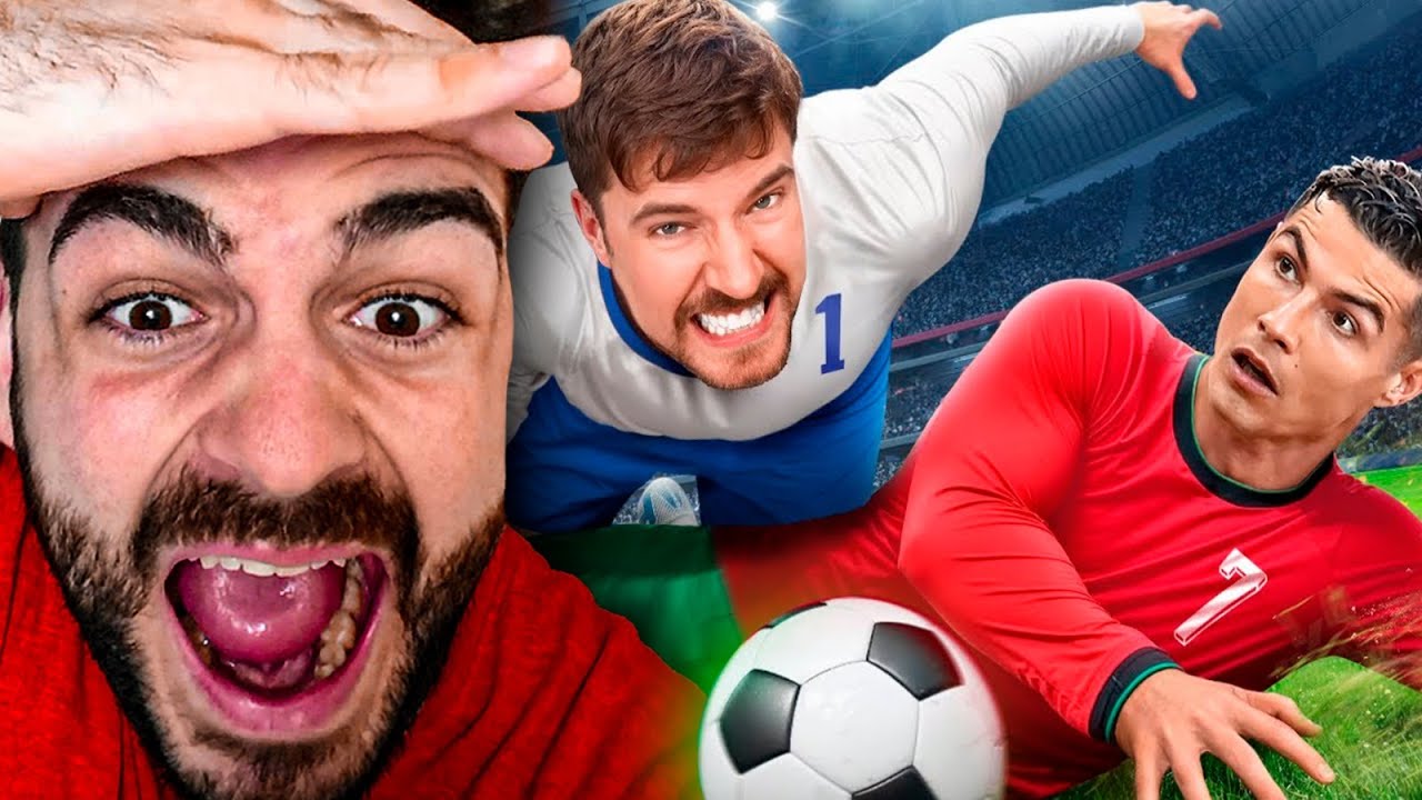 LA COLABORACION MAS ROTA DE TODO INTERNET | CR7 Y MRBEAST