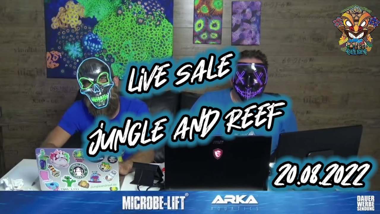 Jungle And Reef Live Sale | Zoanthus| mit Mark Flato