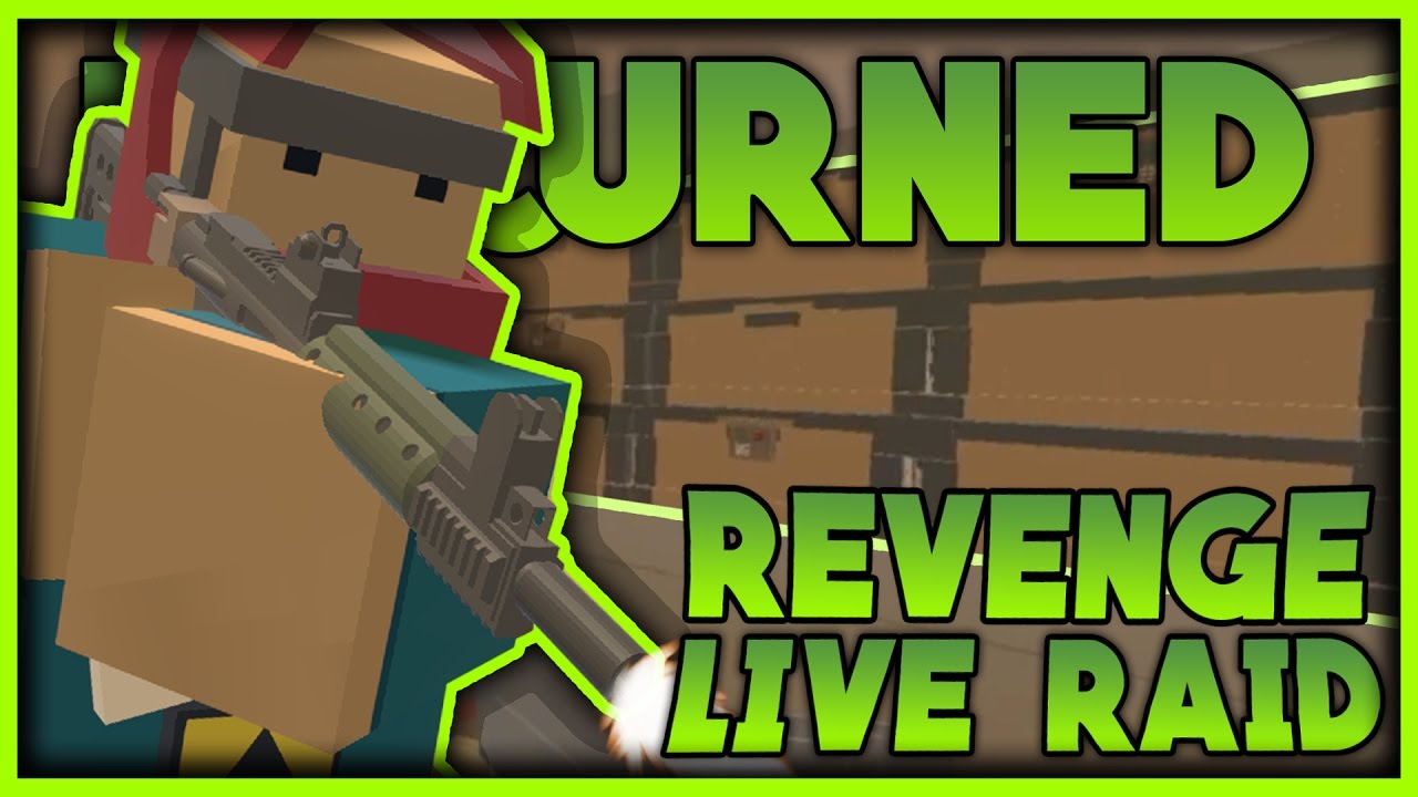 AMAZING LIVE REVENGE JACKPOT BASE RAID - Unturned Rust Mod Base Raid