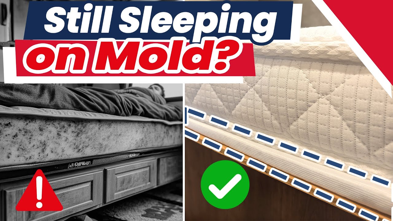 Moldy RV Mattress? This 60-Second Fix Will Save Your Sleep 😱🛏️ | No Cutting. No Drama.