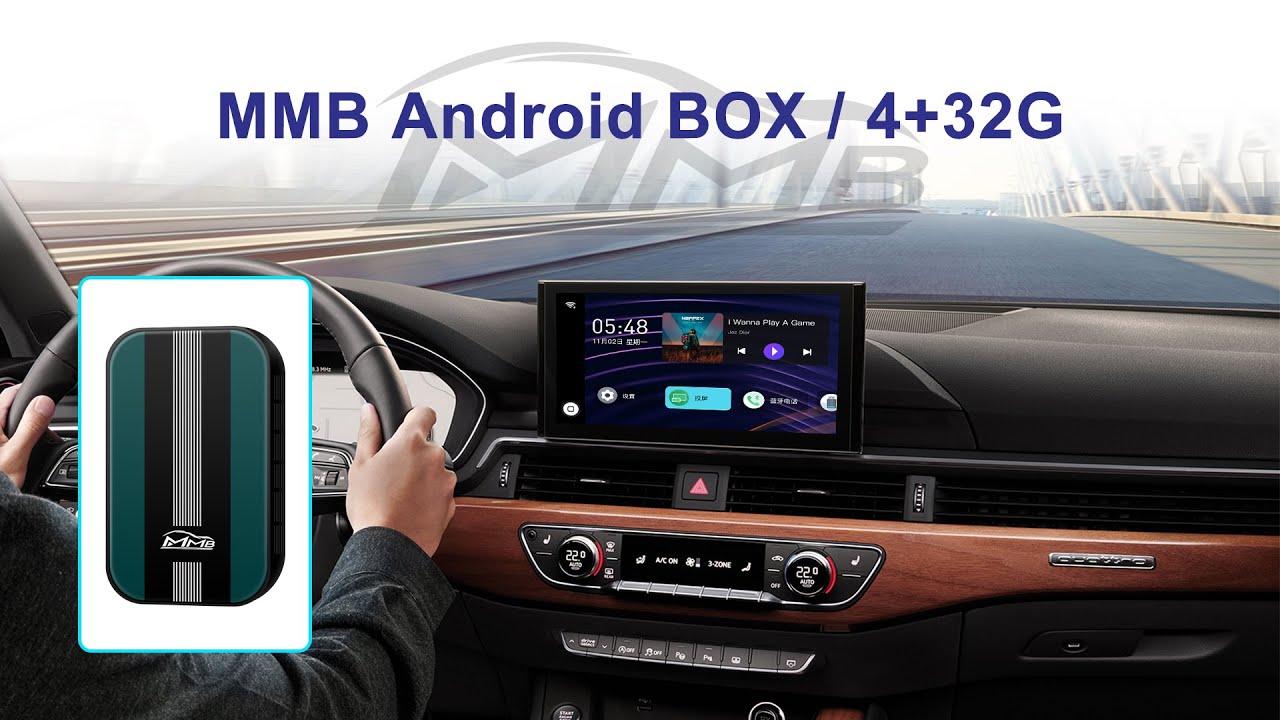 MMB Android System Multimedia Video AI Box for Factory Apple CarPlay Car | 4+32G