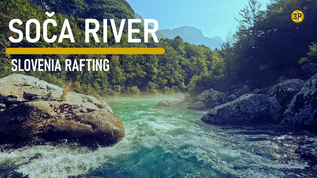 Rafting Soča River - Slovenia (4K GoPro) | Srpenica - Trnovo (2023/08/17)