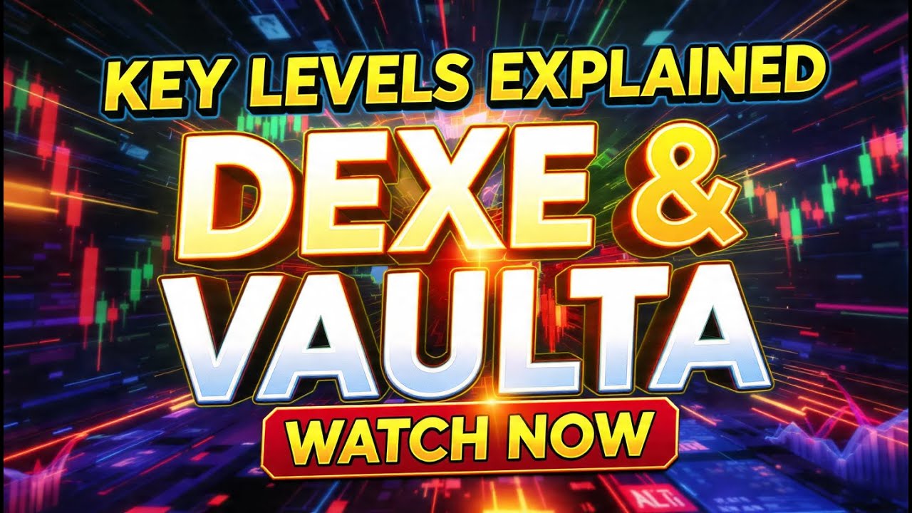 DEXE & VAULTA Crypto Update 📊 Support, Resistance & Trend!