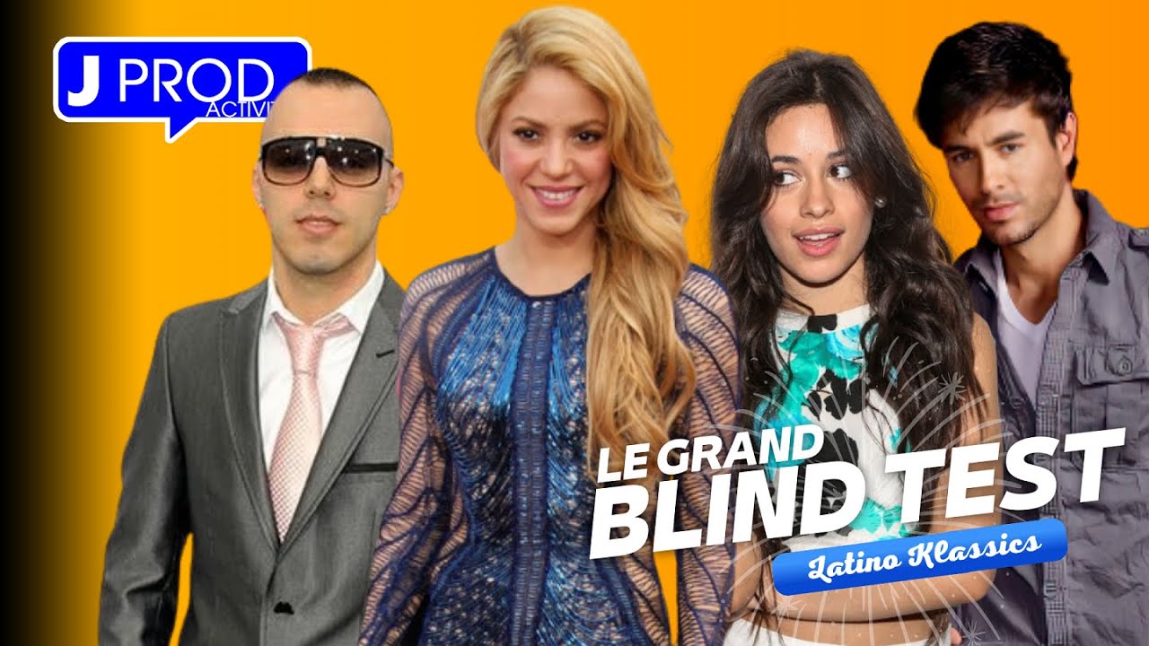 BLIND TEST LATINO KLASSICS - JPROD ACTIVITY