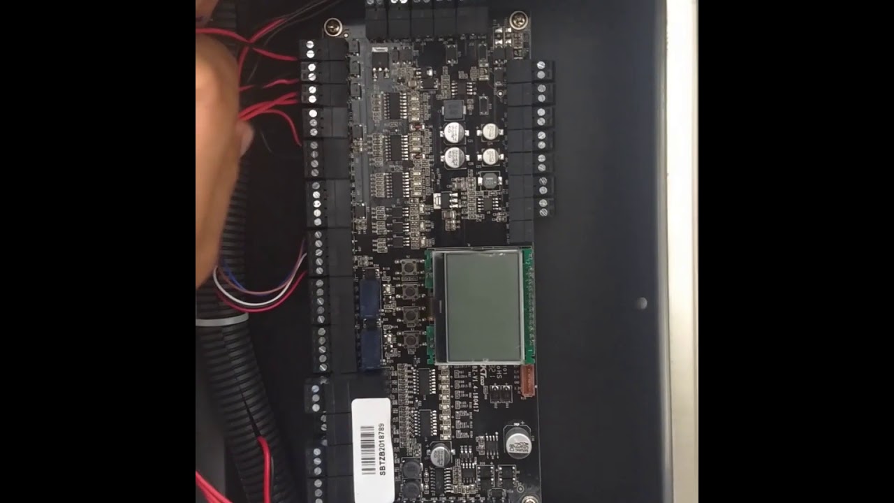 Configuración y Conexión de Torniquete SBT1000S
