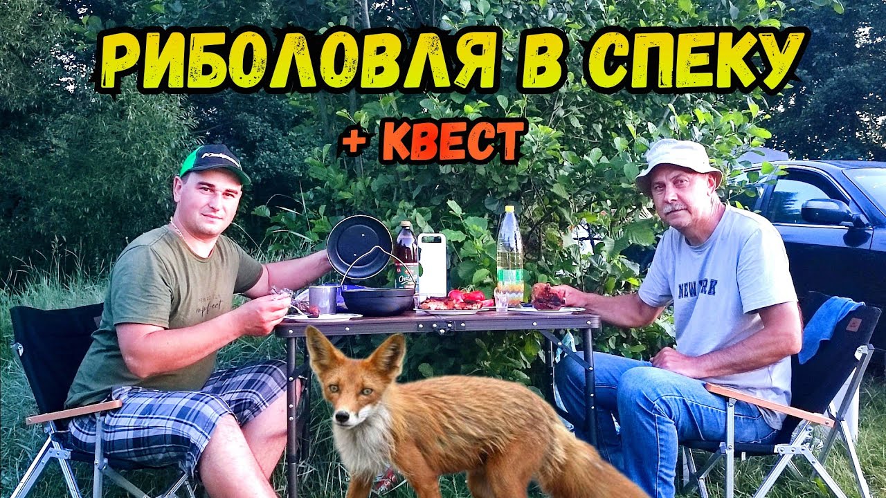 ВОНА ТАКИ ПРИЙШЛА І З`ЇЛА ПІВ НАШОЇ ВЕЧЕРІ / РИБОЛОВЛЯ НА РІЧЦІ ПІВДЕННИЙ БУГ З ДИКИМИ ЗВІРАМИ