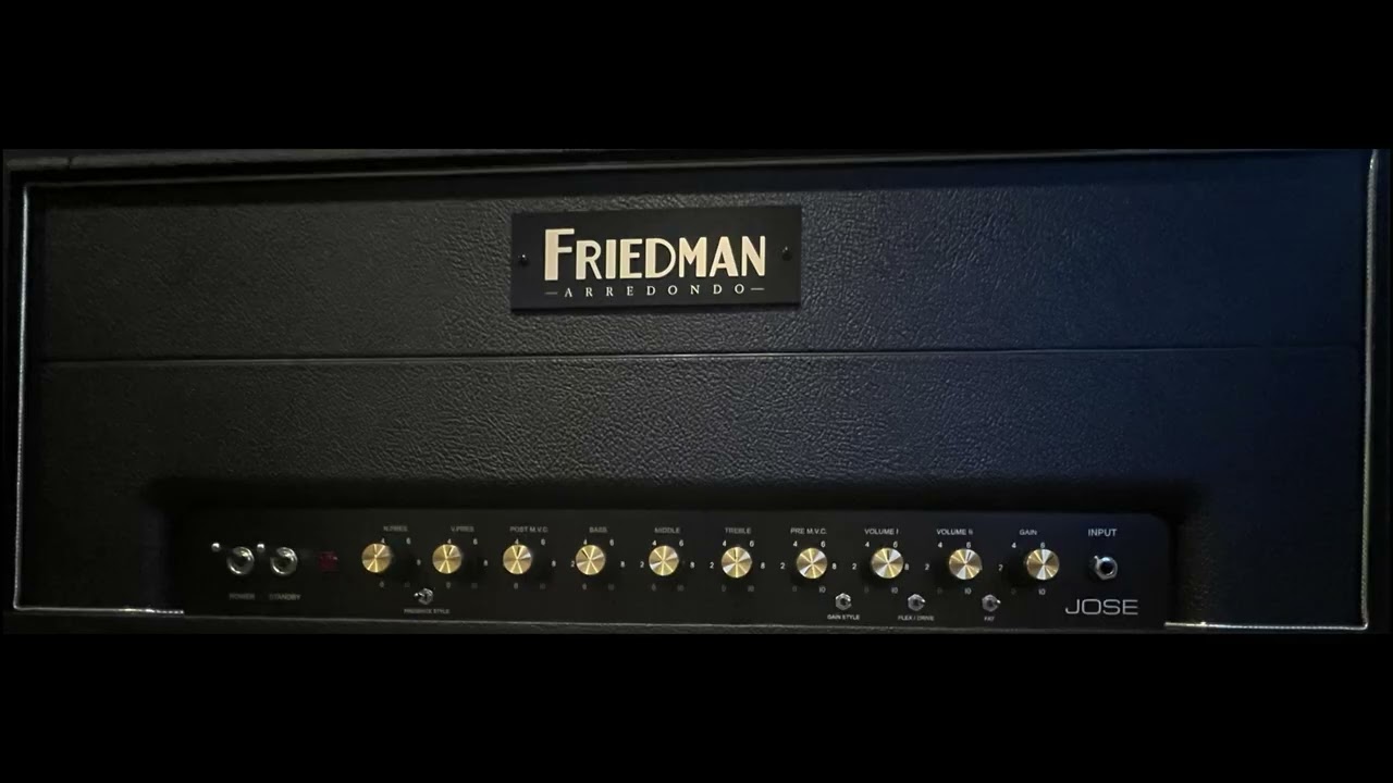 Friedman Jose Arredondo Guitar Amplifier Quick Playthrough