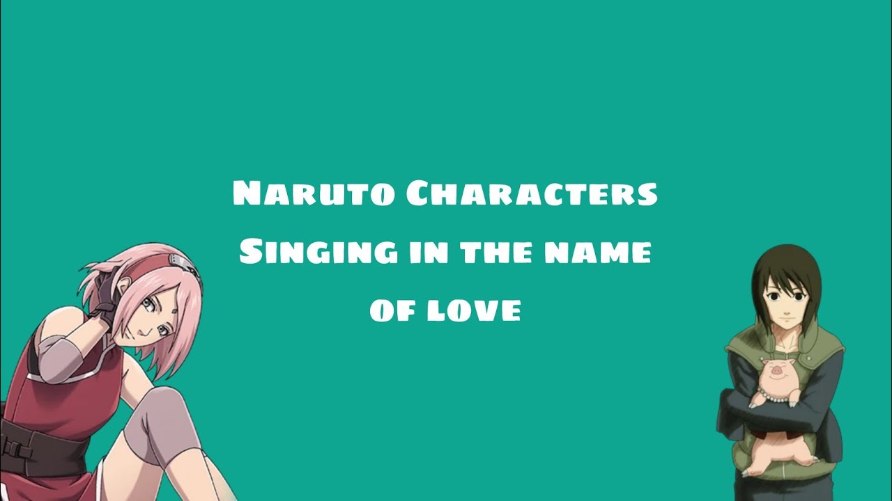 Naruto Characters Singing 