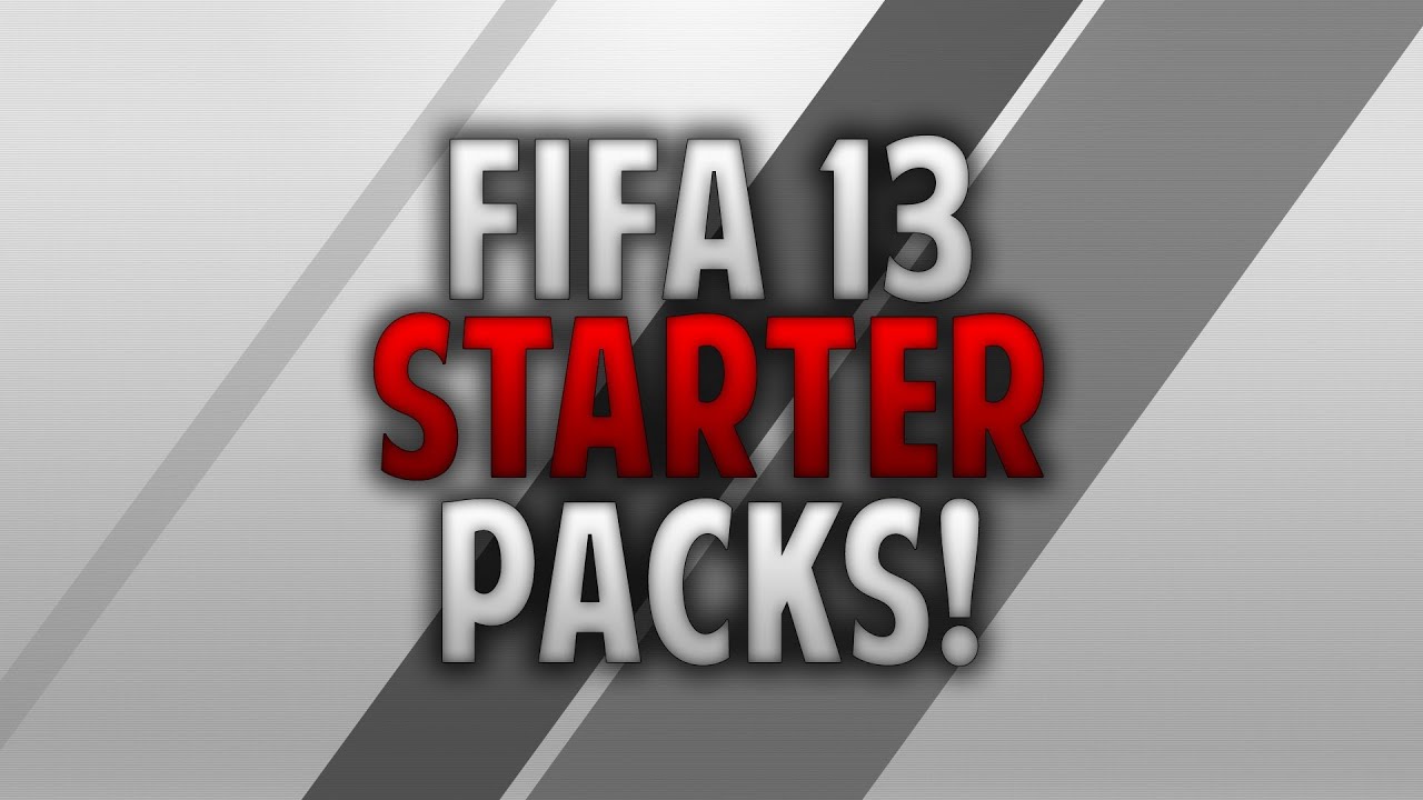 Fifa 13 Ultimate Team - Starter Packs! #1
