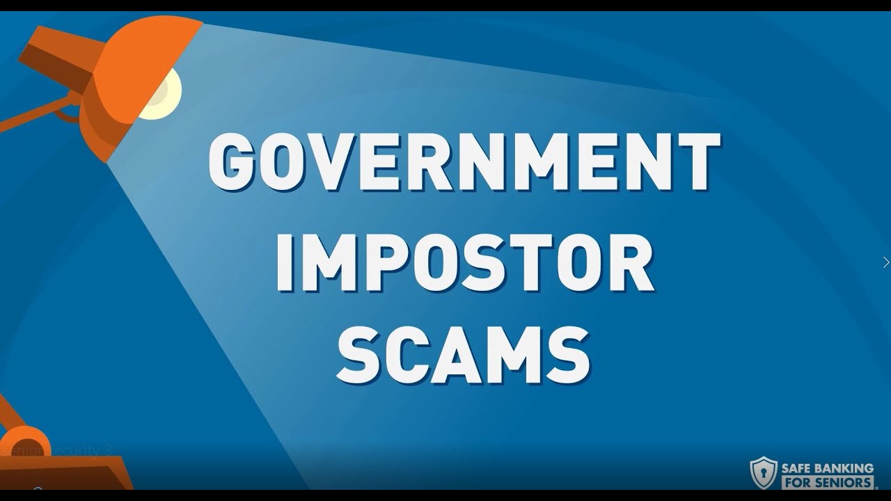 ABA Foundation Safe Banking for Seniors - Government Imposter Scams #SafeBankingForSeniors