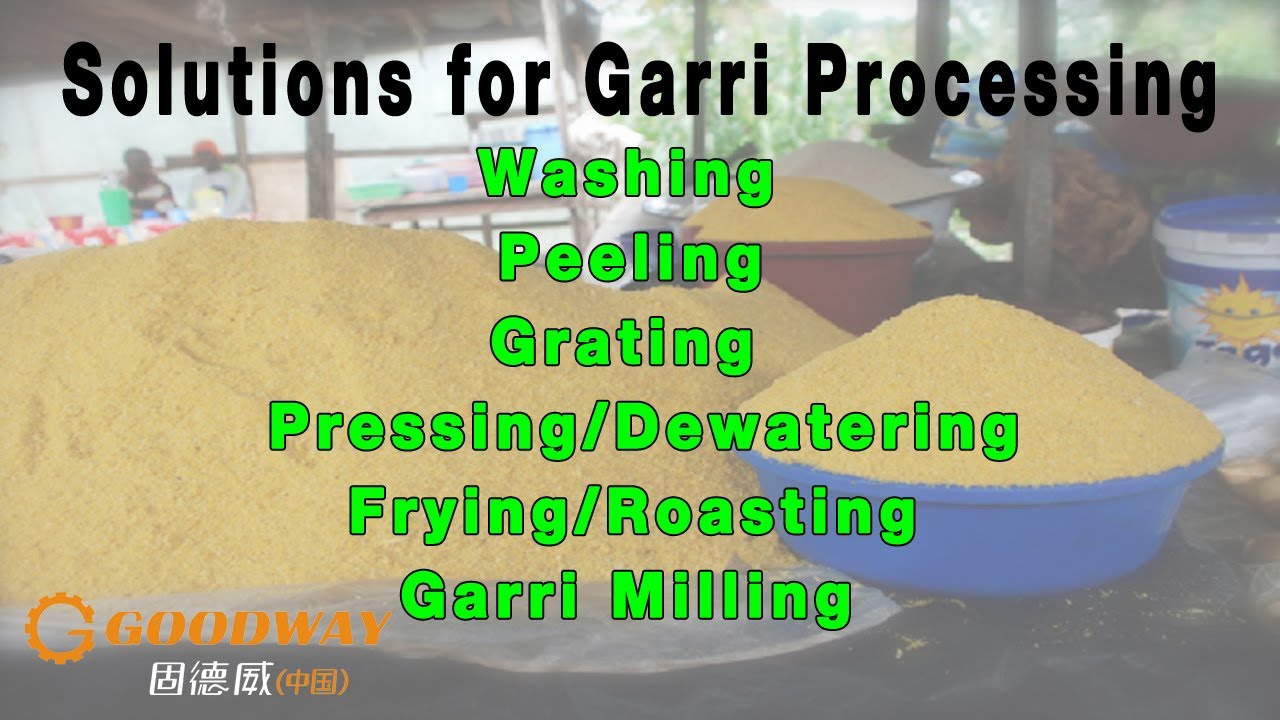 Garri Processing Machinery Garri Processing Line from Cassava