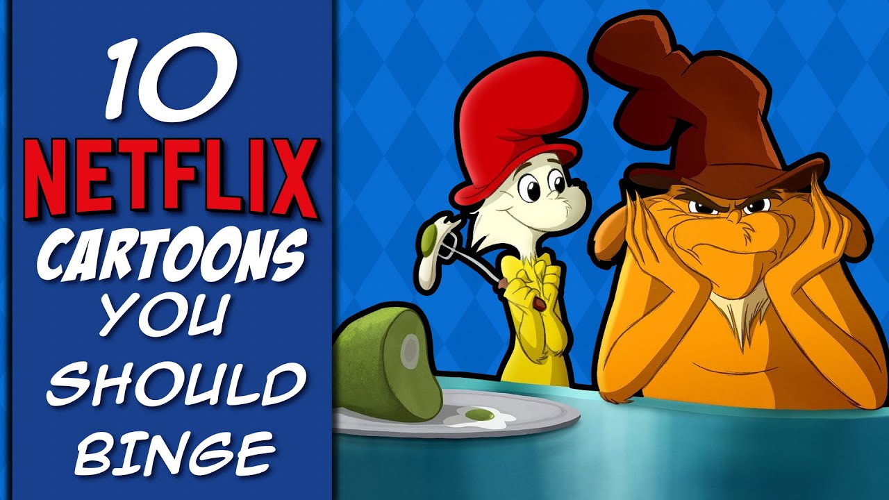 TOP 10 BEST NETFLIX CARTOONS YOU SHOULD BINGE | ToonGrin 10s
