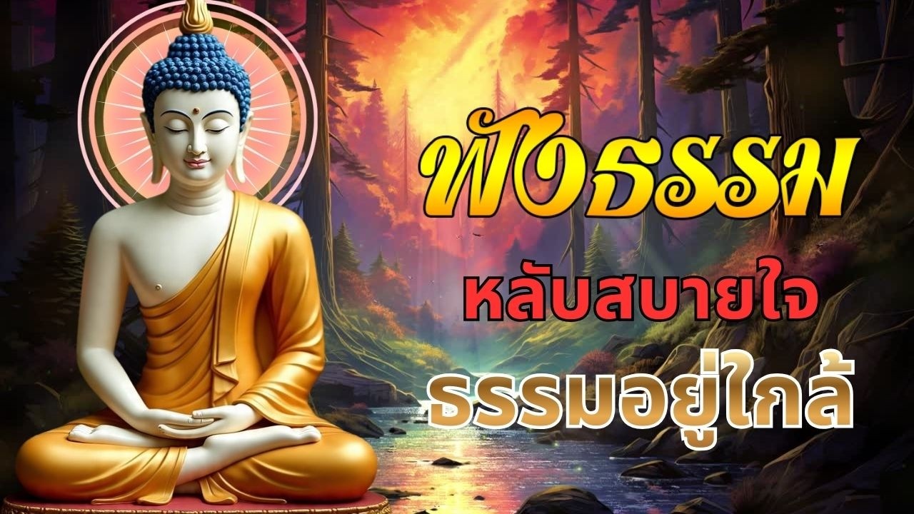 ธรรมะ ก่อน นอน เสียงนุ่มลึก 🌙  ปล่อยใจให้ว่างจากความกังวล  หลับอย่างสงบตลอดคืน