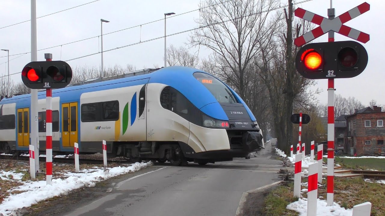 [4K] SSP Chybie ul. Topolowa | Polish railroad crossing