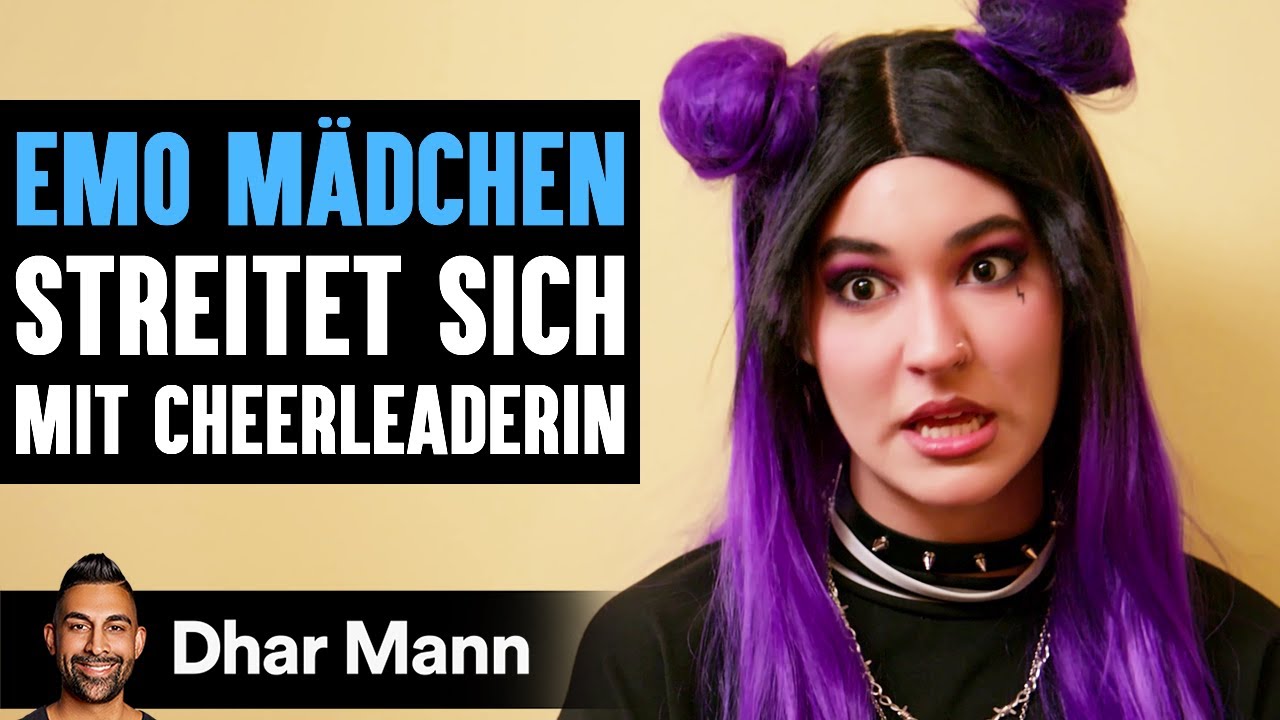 EIN EMO MÄDCHEN Streitet Sich Mit Einer Cheerleaderin | Dhar Mann Studios