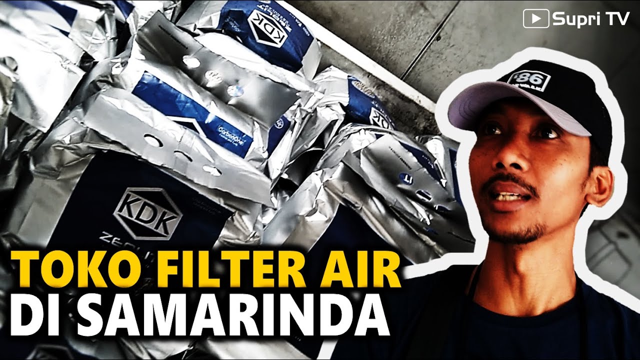Toko filter air dan perlengkapan depo air minum di kota Samarinda