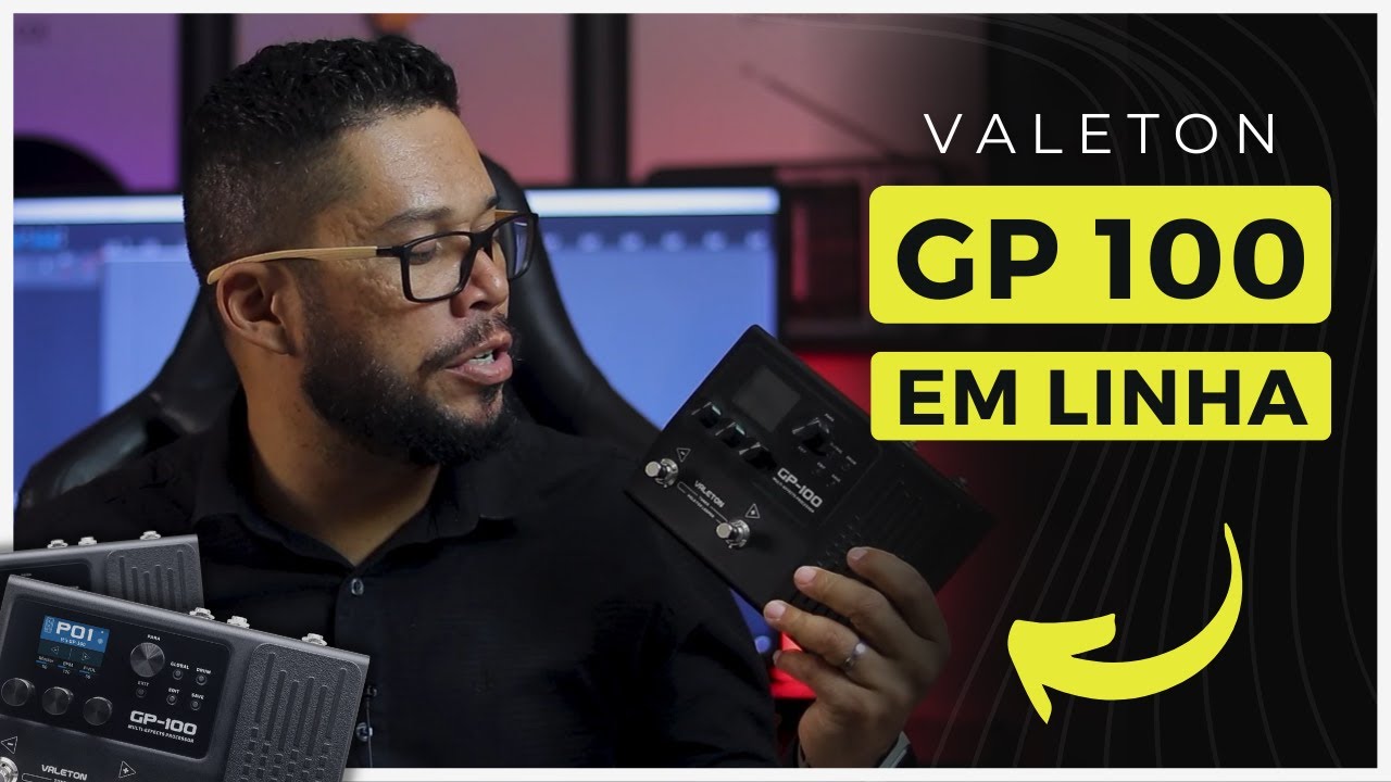 Valeton GP 100 em Linha, na Mesa! 🔥