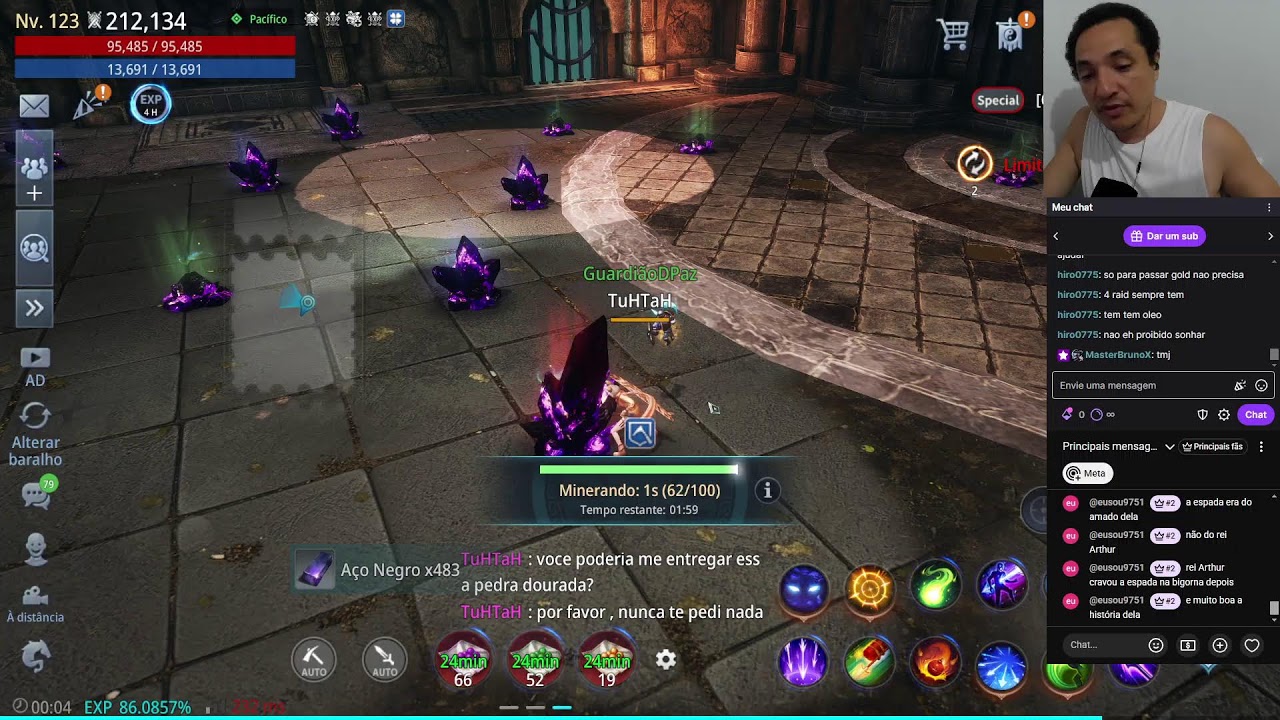 Mir4 : o momento do colar lendas ?  TwTV: TuhTahPlay