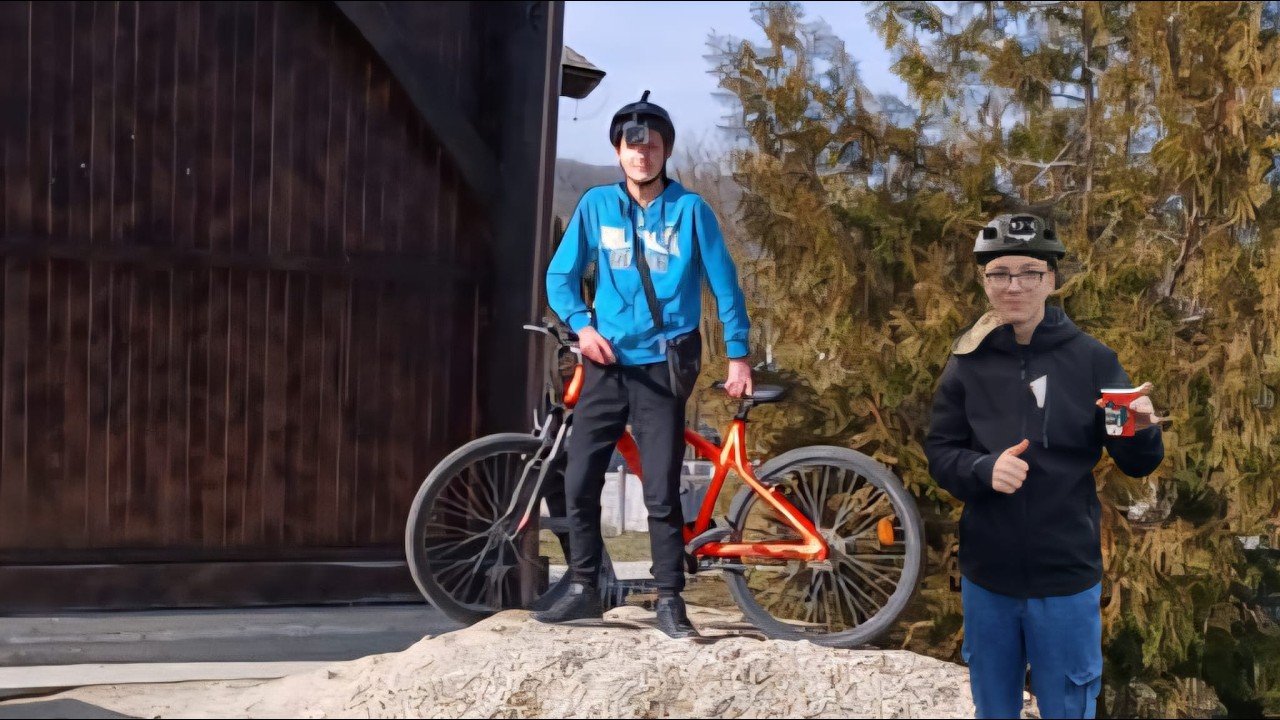 dropuri+rampe cu bike-ul