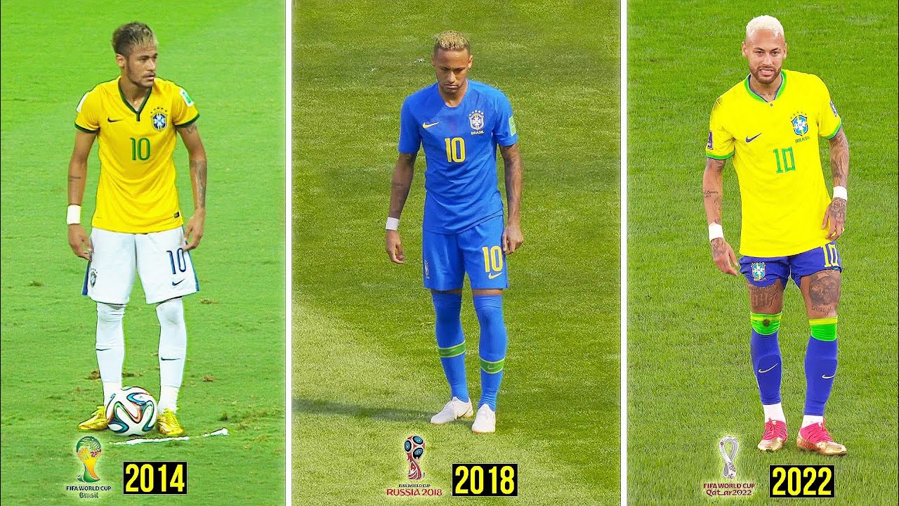 Neymar at World Cups is a MONSTER! 🔥