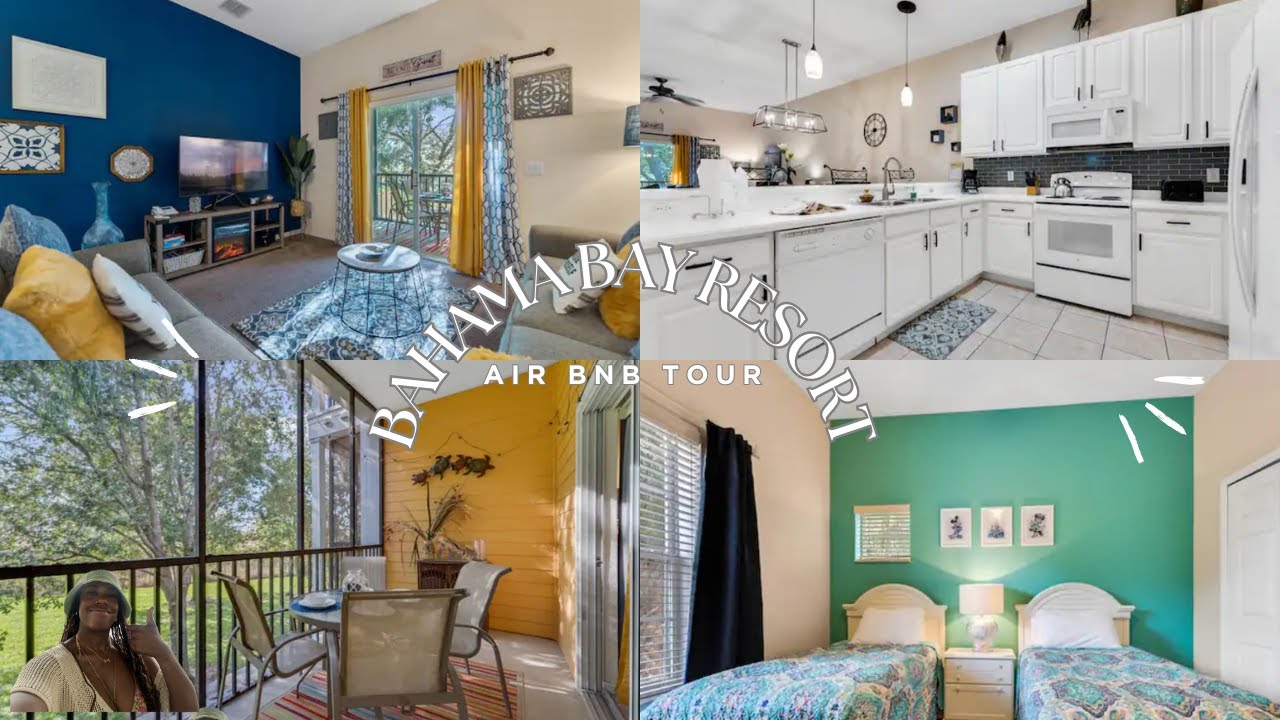Bahama Bay Resort Airbnb Tour ♡ Davenport FL