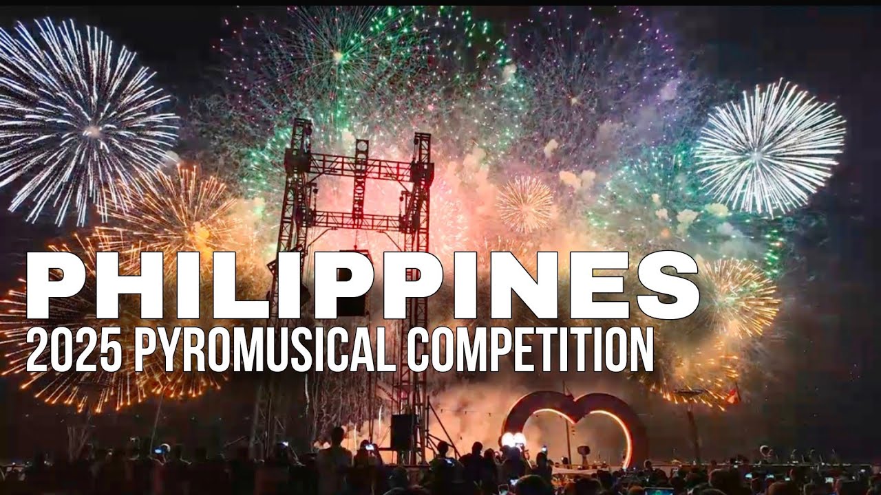 Here Comes The Philippines! The Opening of 12th Pyromusical Competition 2025