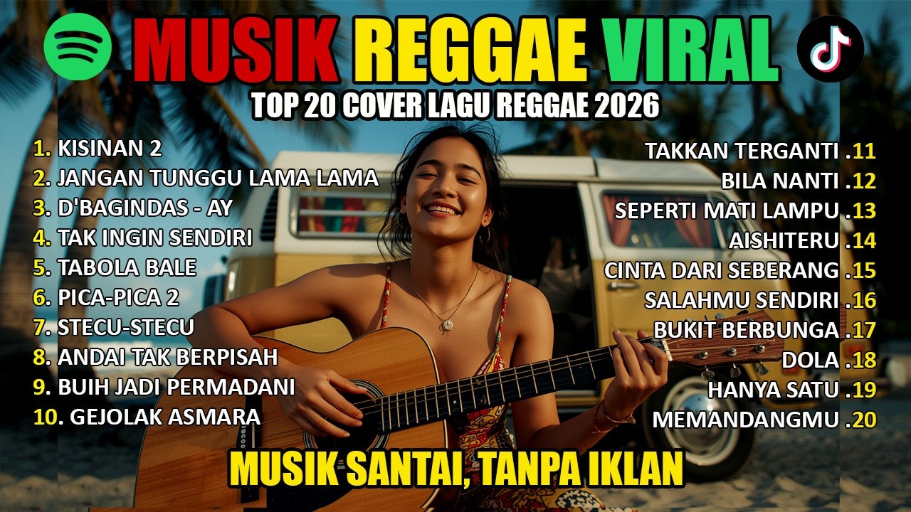 🔴Reggae Terbaru 2026 Full Album 🎧 Lagu Hits Spotify Indonesia Musik Cover Santai