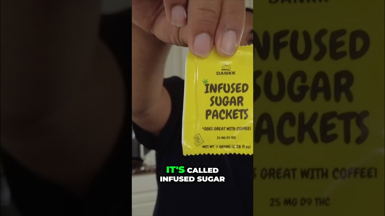Dank Infused Sugar: THC Delight Review & Taste Test! #shorts