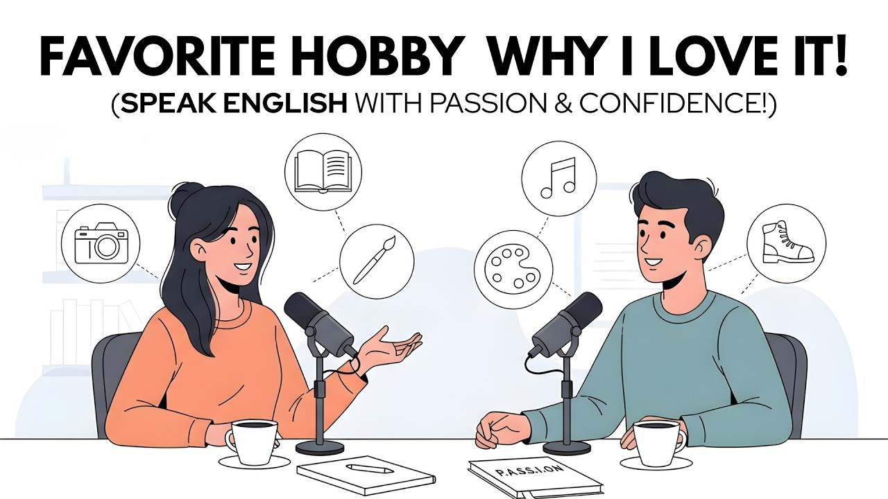 Speak About Your Hobbies with Confidence | Easy Conversation | English Listening | English Podcast