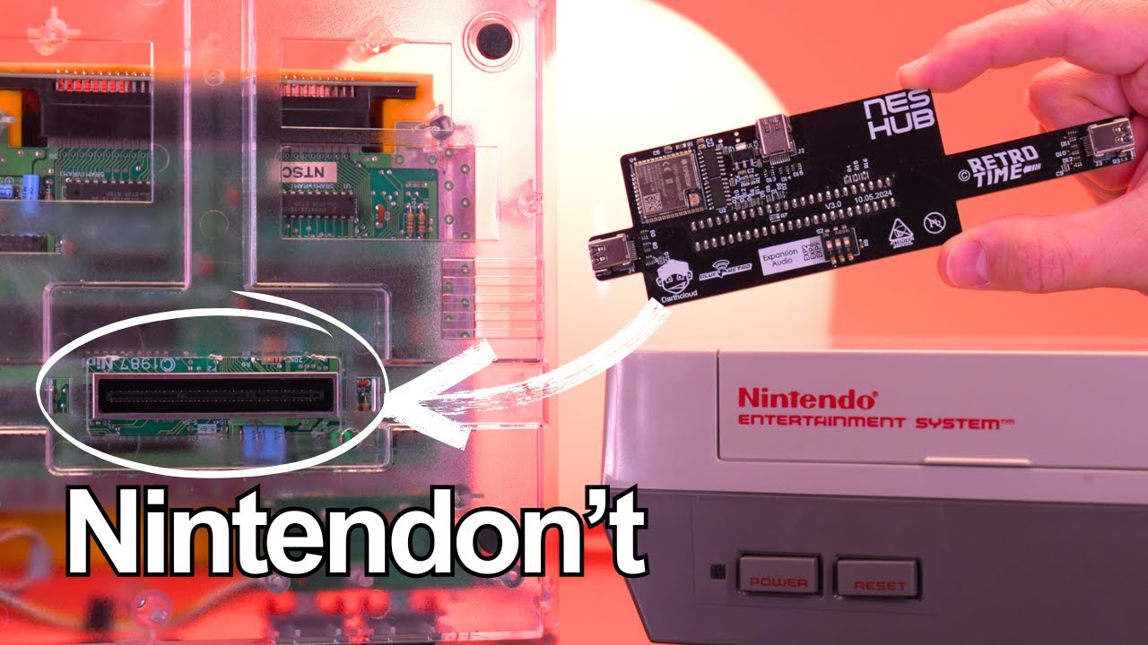 Nintendo НИКОГДА не использовала этот порт расширения, поэтому его использовали моддеры.