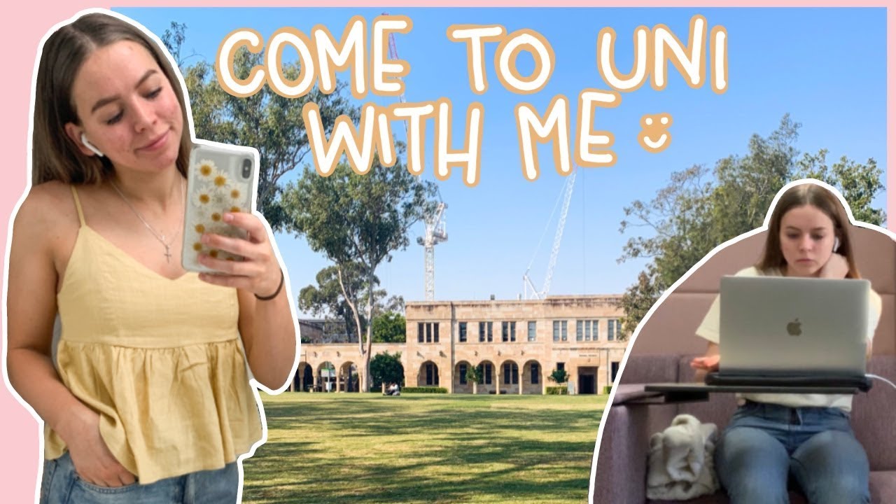 come to class with me at uni! A few days in my life ♡