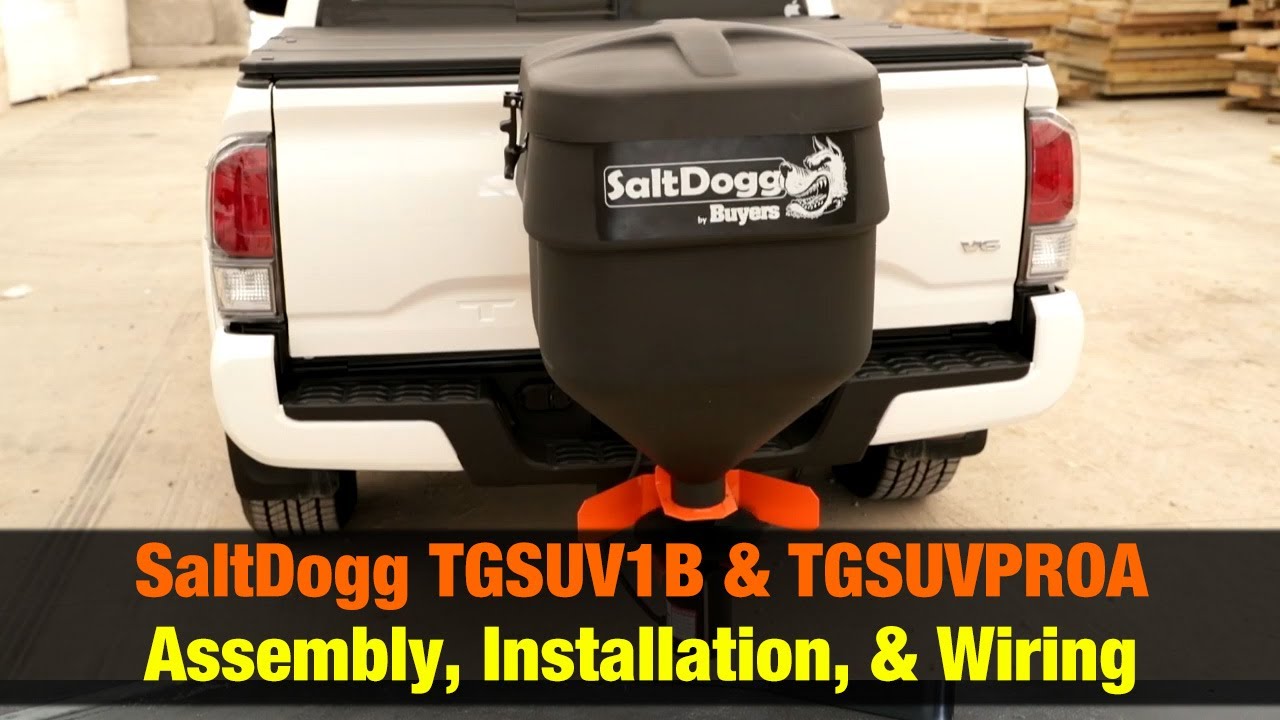 SaltDogg How-To: How to Assemble and Install SaltDogg TGSUV1B and TGSUVPROA Salt Spreaders