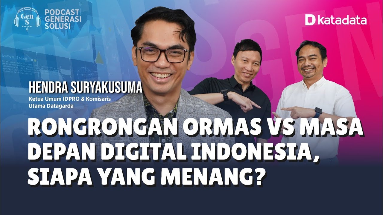 Kita Bisa Jadi Hub Data Center di Asia Pasifik, Tapi Terhambat Perizinan&Ormas | Podcast Gen S Eps.8