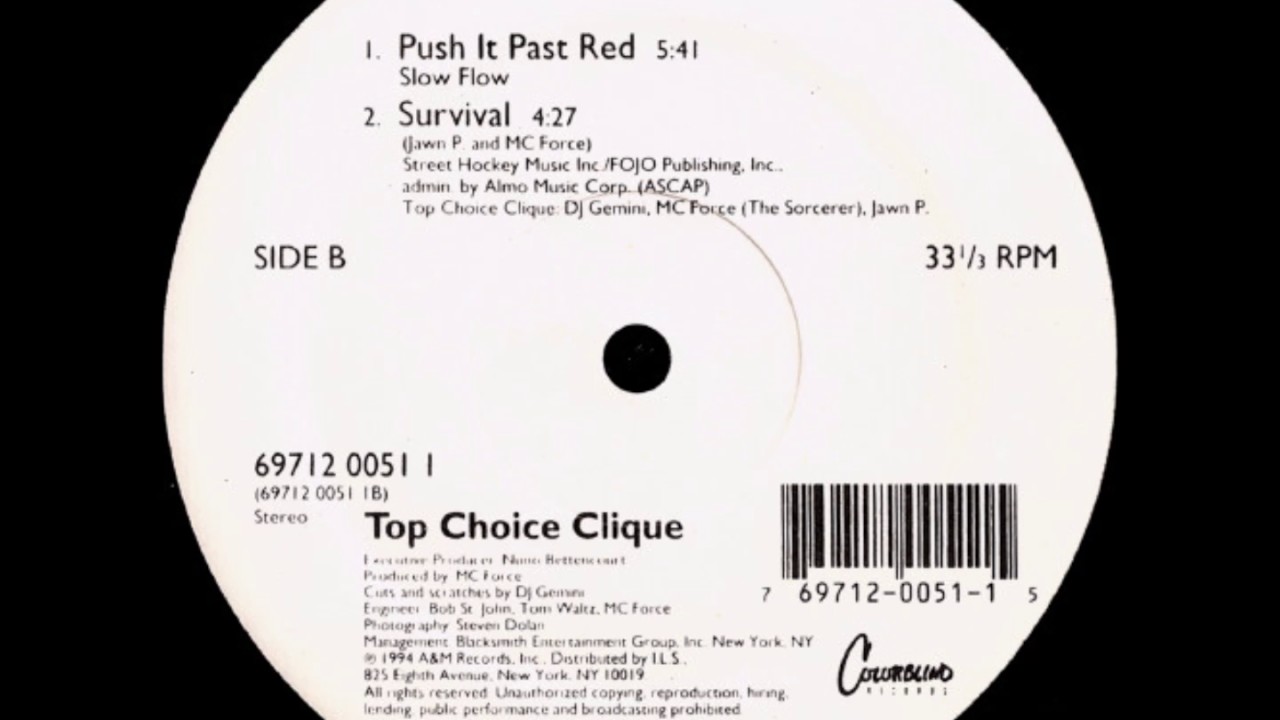 Top Choice Clique - Push It Past Red (Slow Flow)