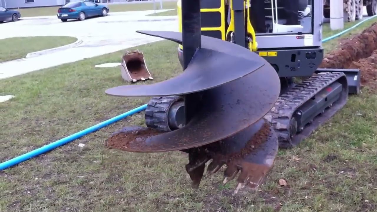 Wiertnica DIGGA PD4 na koparce WACKER NEUSON